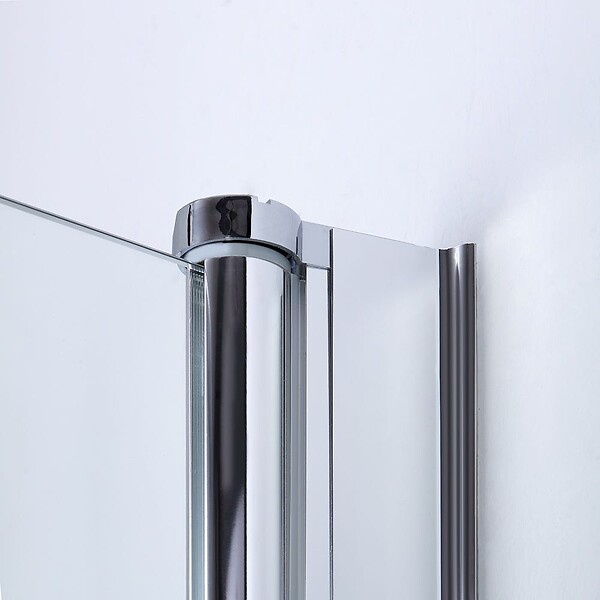 KIAMAMI VALENTINA - Coin Douche 70X90 Deux Portes De Fermeture | Cristal - large