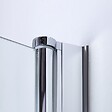 KIAMAMI VALENTINA - Coin Douche 70X90 Deux Portes De Fermeture | Cristal - vignette