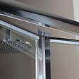 KIAMAMI VALENTINA - Porte De Douche Encastrée De 90 Cm Avec Ouverture Pliante | Soffio - vignette