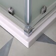 KIAMAMI VALENTINA - Cabine De Douche Carrée 90 X 90Cm Verre Dépoli 6Mm Coulissant | Giada - vignette