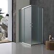 KIAMAMI VALENTINA - Cabine De Douche 70X100 Cm Verre Opaque Portes Coulissantes | Giada - vignette