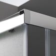 KIAMAMI VALENTINA - Cabine De Douche 70X100 Cm Verre Opaque Portes Coulissantes | Giada - vignette
