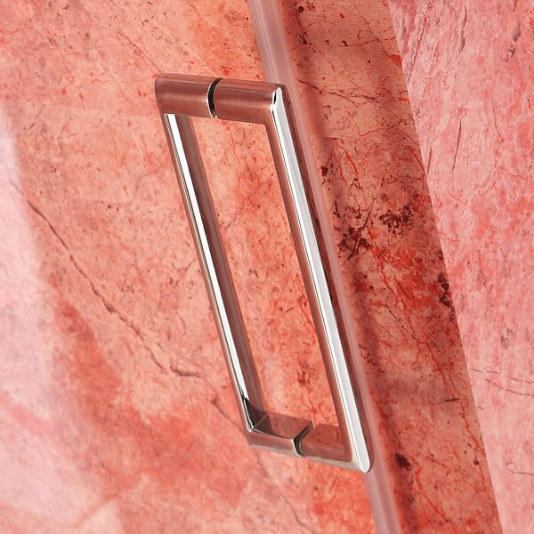 KIAMAMI VALENTINA - Porte De Douche En Niche De 120 Cm Paroi Fixe À Droite En Verre | Dream - large