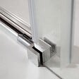 KIAMAMI VALENTINA - Porte De Douche En Niche De 120 Cm Paroi Fixe À Droite En Verre | Dream - vignette