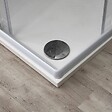 KIAMAMI VALENTINA - Cabine De Douche 70X70 Cristal Transparent 4 Mm 2 Côtés Coulissants | Venere - vignette