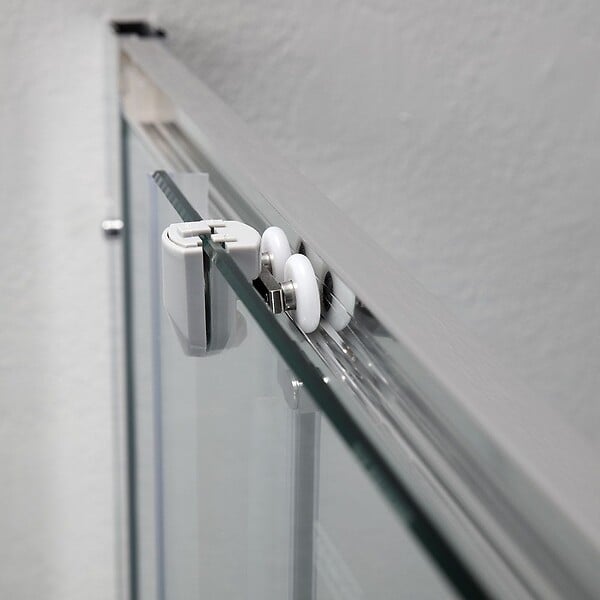 KIAMAMI VALENTINA - Cabine De Douche Carrée 90X90 Con Verre Transparent | Giada - large