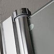 KIAMAMI VALENTINA - Cabine De Douche Carrée Deux Portes De 90 Cm  Verre Transparent | Cristal - vignette