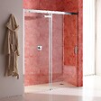 KIAMAMI VALENTINA - Porte De Douche En Niche De 130 Cm Côté Fixe À Gauche Verre Transparent | Dream - vignette