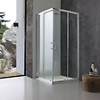 KIAMAMI VALENTINA - Cabine De Douche, Verre Transparent 6 Mm 100X100 Cm | Giada - vignette