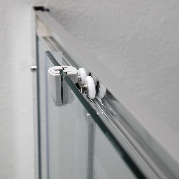 KIAMAMI VALENTINA - Cabine De Douche, Verre Transparent 6 Mm 100X100 Cm | Giada - large