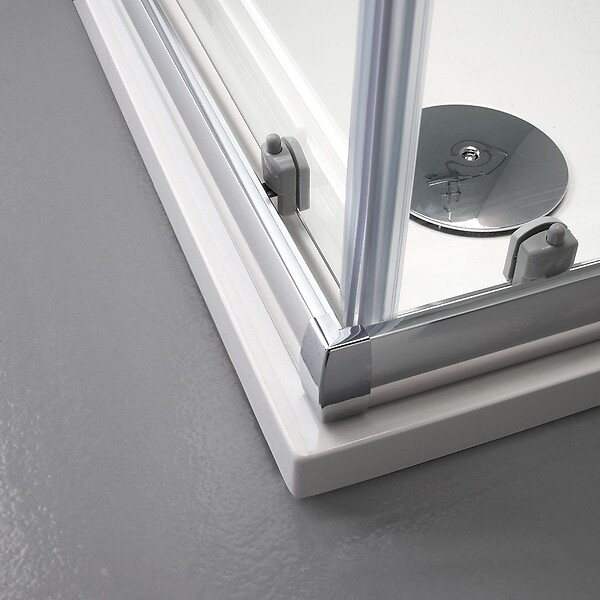 KIAMAMI VALENTINA - Cabine De Douche, Verre Transparent 6 Mm 100X100 Cm | Giada - large