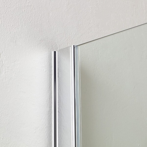 KIAMAMI VALENTINA - Paroi De Douche Walk-In En Verre Transparent De 8 Mm - large