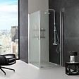KIAMAMI VALENTINA - Cabine De Douche Carrée Cristal Ouverture Battante 80X80 Cm | Cristal - vignette