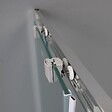 KIAMAMI VALENTINA - Cabine De Douche 80X100 Verre 6 Mm Opaque Verre Martelé | Giada - vignette