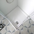 KIAMAMI VALENTINA - Cabine De Douche En Verre Dépoli Carrée 80X80 Avec Portes Coulissantes | Giada - vignette