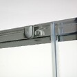 KIAMAMI VALENTINA - Porte De Douche En Niche De 110 Cm Verre Transparent - vignette