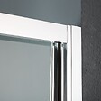 KIAMAMI VALENTINA - Porte De Douche En Niche De 110 Cm Verre Transparent - vignette
