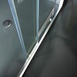 KIAMAMI VALENTINA - Porte De Douche En Niche De 110 Cm Verre Transparent - vignette