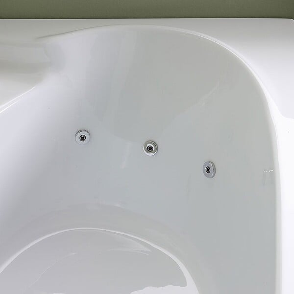KIAMAMI VALENTINA - Baignoire Balnéo D'angle Gauche | Ambra - large