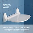 KIAMAMI VALENTINA - Siège De Douche Pliable Pour Personnes Âgées Seniors | Sound - vignette