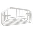 KIAMAMI VALENTINA - Porte Objets D'angle Pour Douche En Fil D'acier Blanc - vignette