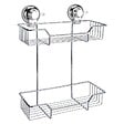 KIAMAMI VALENTINA - Porta-Objets Double En Métal Chromé | Menta - vignette