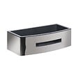 KIAMAMI VALENTINA - Porte Objets Pour Cabine De Douche En Acier Chromé Avec Insert Noir | Peonia - vignette