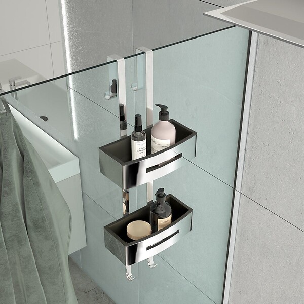 KIAMAMI VALENTINA - Grille De Douche Suspendue Double | Peonia - large