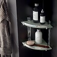 KIAMAMI VALENTINA - Double Support Angulaire En Aluminium Et Verre | Calatea - vignette