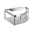 KIAMAMI VALENTINA - Porte-Savon D'angle Pour Douche En Acier Chromé - vignette