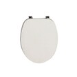 KIAMAMI VALENTINA - Siège Abattant Wc Universelle En Blanc Décapé Vieilli Shabby - vignette