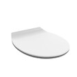KIAMAMI VALENTINA - Couvercle De Toilette Universel À Fermeture Douce En Thermoplastique Blanc - vignette
