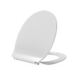 KIAMAMI VALENTINA - Couvercle De Toilette Universel À Fermeture Douce En Thermoplastique Blanc - vignette
