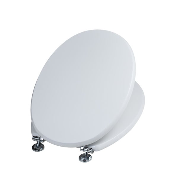 KIAMAMI VALENTINA - Abattant Pour Cuvette De Wc Modèle Elisse Blanc - large