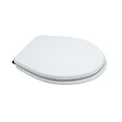 KIAMAMI VALENTINA - Couverture De Siège De Toilette En Mdf Compatible Blanc Inca - vignette
