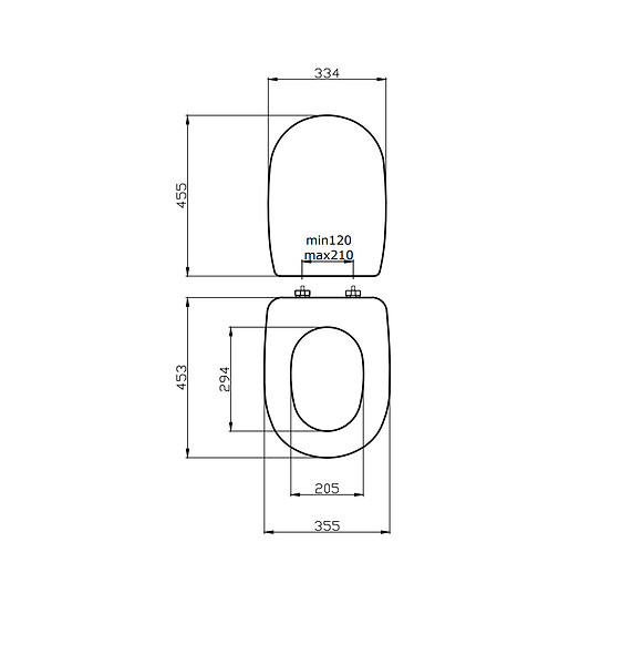 KIAMAMI VALENTINA - Abattant De Siège De Toilette En Mdf Fsc Compatible Avec Le Modèle Diana - large
