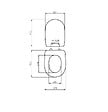 KIAMAMI VALENTINA - Abattant De Siège De Toilette En Mdf Fsc Compatible Avec Le Modèle Diana - vignette