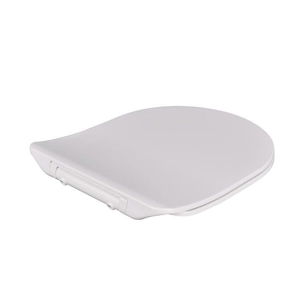 KIAMAMI VALENTINA - Siège De Wc Avec Amortissement En Termorésistant Blanc Brillant - large