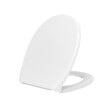 KIAMAMI VALENTINA - Siège De Toilette Universel En Thermodurci Blanc Brillant - vignette