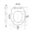 KIAMAMI VALENTINA - Siège De Toilette Universel En Thermodurci Blanc Brillant - vignette