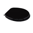 KIAMAMI VALENTINA - Abattant Universel Pour Toilettes Noir Bois Certifié Fsc - vignette