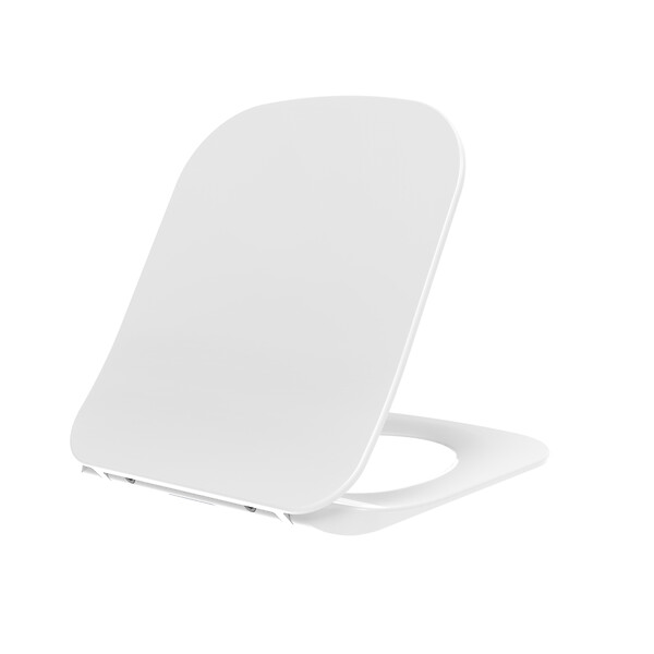 KIAMAMI VALENTINA - Housse De Siège De Wc En Thermodur Blanc Brillant - large