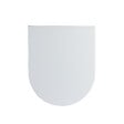 KIAMAMI VALENTINA - Copriwater Forme D Compatible Blanc Brillant - vignette