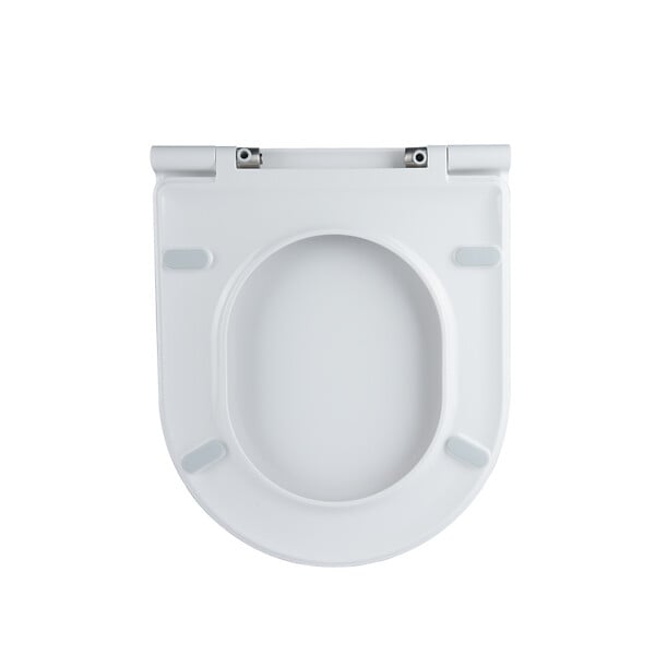 KIAMAMI VALENTINA - Copriwater Forme D Compatible Blanc Brillant - large
