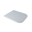 KIAMAMI VALENTINA - Couvercle De Toilette En Thermoplastique Blanc Brillant De Forme Q - vignette