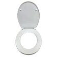 KIAMAMI VALENTINA - Couvercle De Toilette Universel En Duroplast Avec Fermeture Ralentie - vignette