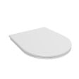 KIAMAMI VALENTINA - Couvercle De Wc En Thermoplastique Blanc Brillant Avec Fermeture Douce - vignette