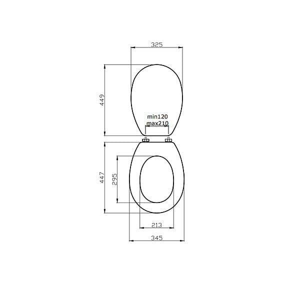 KIAMAMI VALENTINA - Abattant Pour Toilettes Compatible Avec Le Modèle Mdf Piemontesina - large