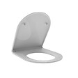 KIAMAMI VALENTINA - Housse De Siège De Toilette Avec Fermeture Ralentie Forme D Blanc - vignette