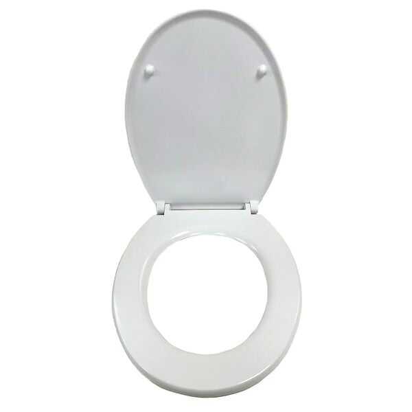 KIAMAMI VALENTINA - Siège De Toilette Universel En Duroplast Avec Charnières Universelles - large